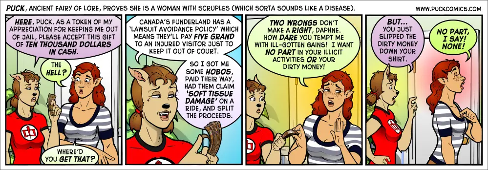 Daphne is a big proponent of the ancient practice of robbing Paul to pay Paul.