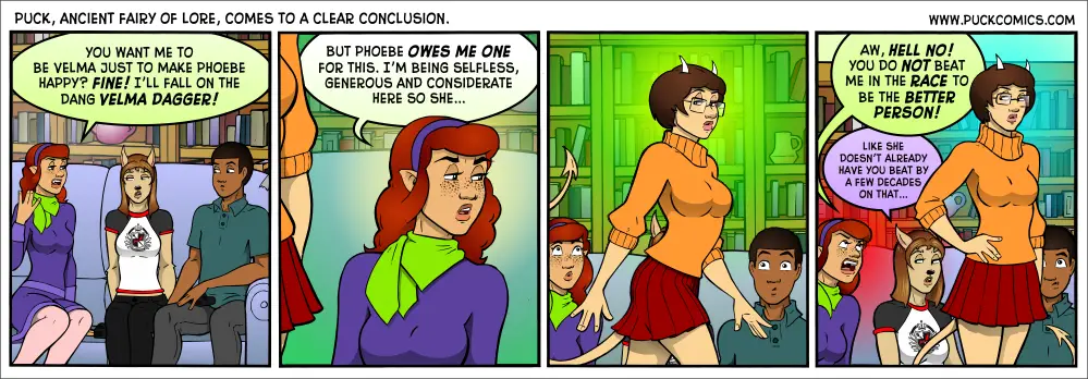 Someone order a sexy Velma?  Oh, everyone ordered a sexy Velma?  Well okay, then.
