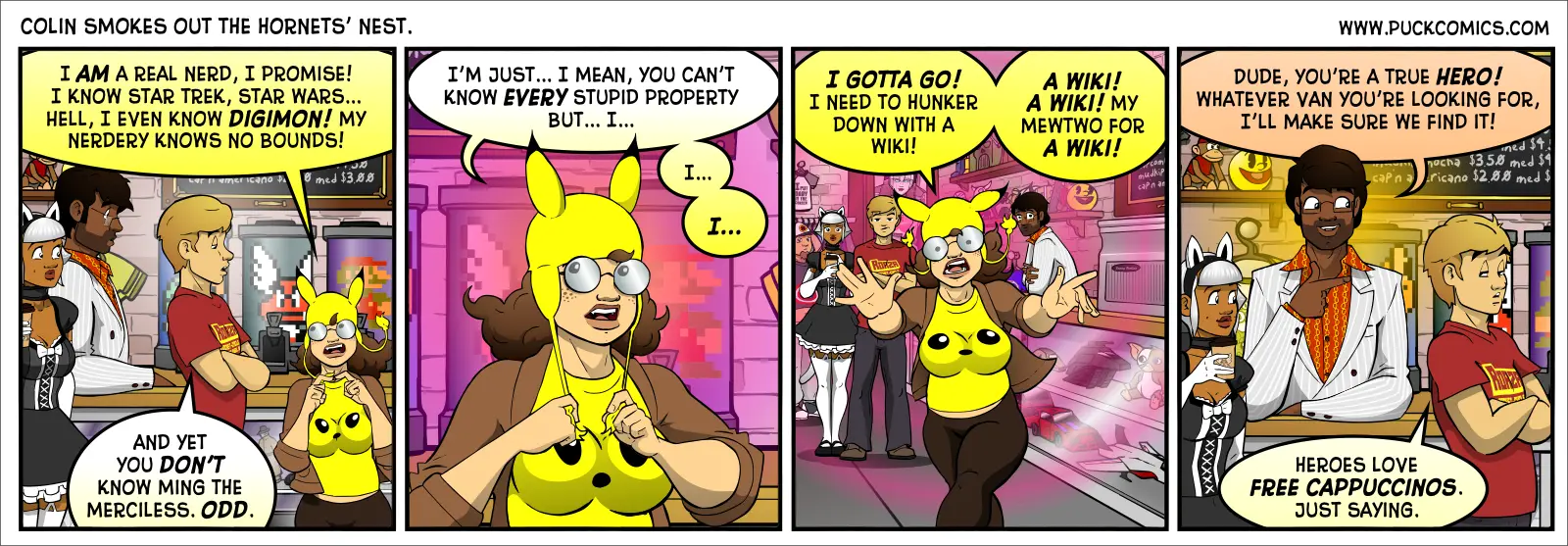One should never boast about knowing Digimon. NEVER.