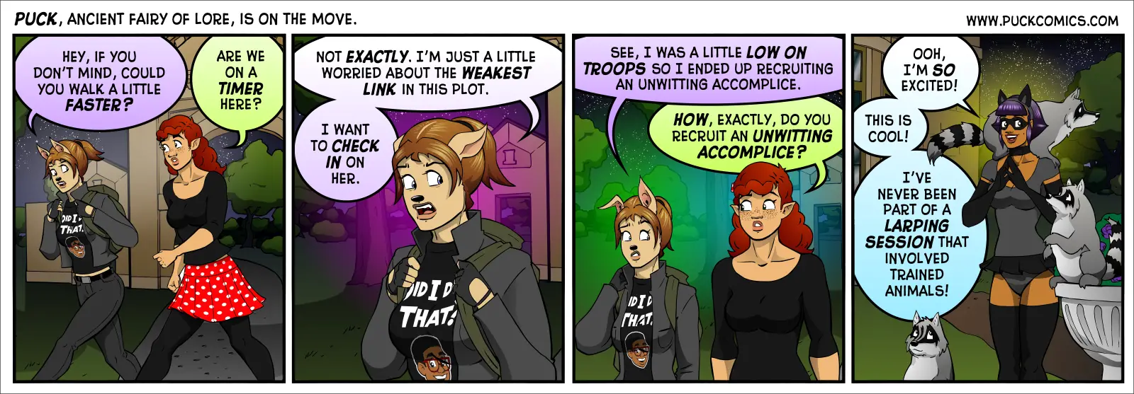 I believe larping with trained animals is what they used to call 'the circus'.