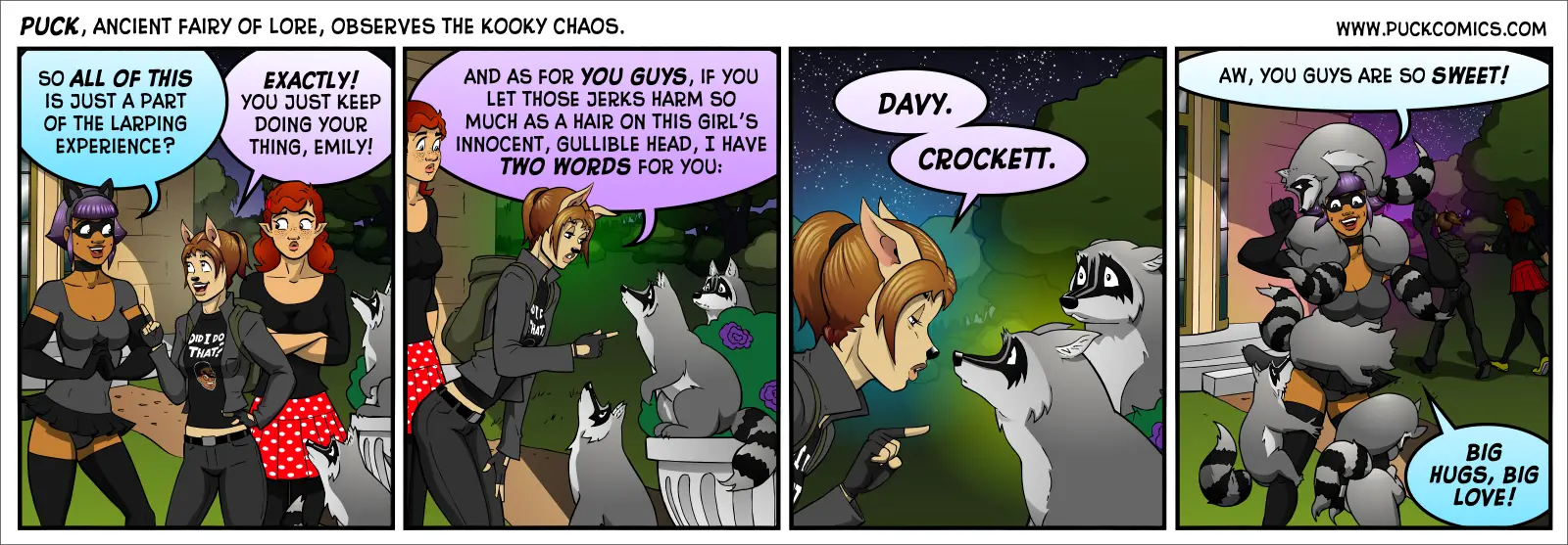 People get angry at you for wearing furs, but what about the wearing of live animals? Surely that's okay!