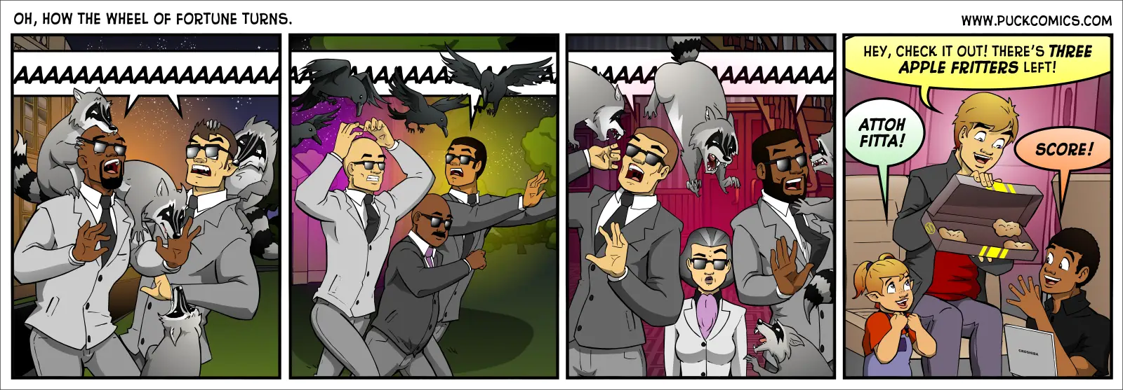 Chances of the wheel landing on 'bankrupt' are high.